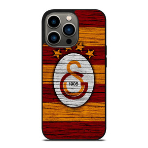 GALATASARAY FC LOGO WOODEN iPhone 13 Pro Case