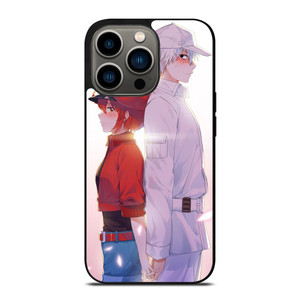 RED BLOOD AND WHITE BLOOD CELLS AT WORK iPhone 13 Pro Case RED BLOOD AND WHITE BLOOD CELLS AT WORK iPhone 13 Pro Case
