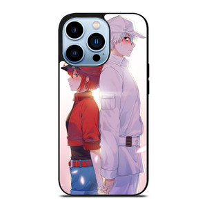RED BLOOD AND WHITE BLOOD CELLS AT WORK iPhone 13 Pro Max Case RED BLOOD AND WHITE BLOOD CELLS AT WORK iPhone 13 Pro Max Case