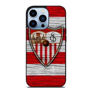 SEVILLA FC LOGO WOODEN iPhone 13 Pro Max Case SEVILLA FC LOGO WOODEN iPhone 13 Pro Max Case