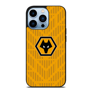 WOLVERHAMPTON WANDERERS FC LOGO iPhone 13 Pro Max Case