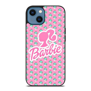 BARBIE CAKE PATTERN iPhone 14 Case BARBIE CAKE PATTERN iPhone 14 Case