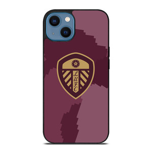 LEEDS UNITED FC ART LOGO iPhone 14 Case