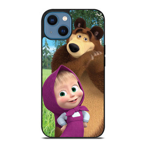 MASHA AND THE BEAR CUTE iPhone 14 Case MASHA AND THE BEAR CUTE iPhone 14 Case