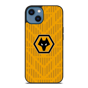 WOLVERHAMPTON WANDERERS FC LOGO iPhone 14 Case WOLVERHAMPTON WANDERERS FC LOGO iPhone 14 Case