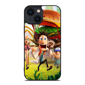 CLOUDY WITH A CHANCE OF MEATBALLS FUNNY iPhone 14 Plus Case