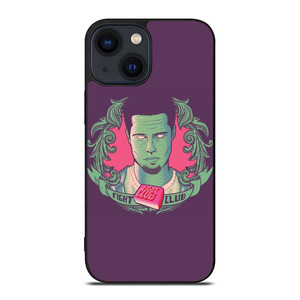 FIGHT CLUB BRAD PITT ART iPhone 14 Plus Case FIGHT CLUB BRAD PITT ART iPhone 14 Plus Case