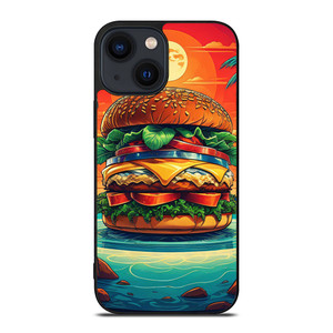 JIMMY BUFFETT BURGER iPhone 14 Plus Case