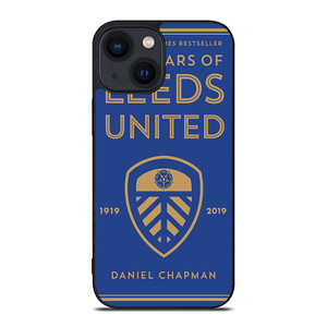 LEEDS UNITED FC POSTER iPhone 14 Plus Case