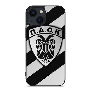 PAOK SALONIKA FC LOGO iPhone 14 Plus Case PAOK SALONIKA FC LOGO iPhone 14 Plus Case