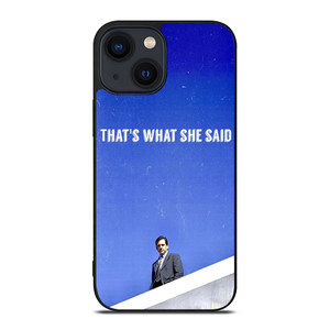 THE OFFICE SERIAL MOVIE QUOTE iPhone 14 Plus Case THE OFFICE SERIAL MOVIE QUOTE iPhone 14 Plus Case