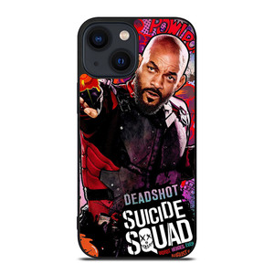 WILL SMITH SUICIDE SQUAD ART iPhone 14 Plus Case WILL SMITH SUICIDE SQUAD ART iPhone 14 Plus Case