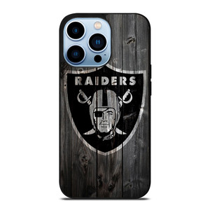 OAKLAND RAIDERS LOGO WOODEN iPhone 13 Pro Max Case OAKLAND RAIDERS LOGO WOODEN iPhone 13 Pro Max Case