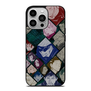 JUJUTSU KAISEN CHARACTERS ANIME iPhone 14 Pro Case JUJUTSU KAISEN CHARACTERS ANIME iPhone 14 Pro Case