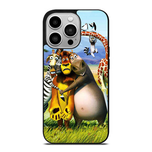 MADAGASCAR CHARACTERS iPhone 14 Pro Case MADAGASCAR CHARACTERS iPhone 14 Pro Case