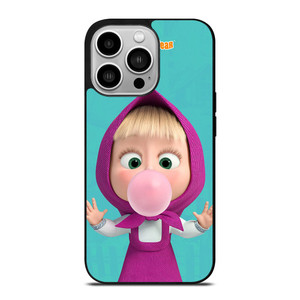 MASHA AND THE BEAR BUBBLEGUM iPhone 14 Pro Case MASHA AND THE BEAR BUBBLEGUM iPhone 14 Pro Case