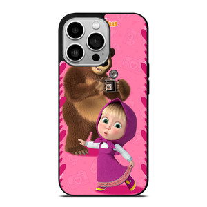 MASHA AND THE BEAR CUTE MODEL iPhone 14 Pro Case