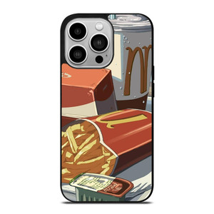MCDONALDS ART iPhone 14 Pro Case MCDONALDS ART iPhone 14 Pro Case