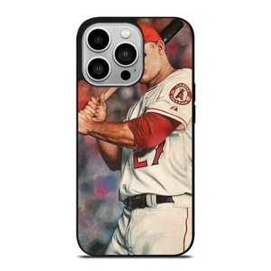 MIKE TROUT ANGELS ART iPhone 14 Pro Case