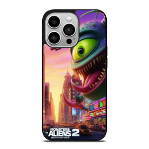 MONSTER VS ALIENS FUNNY CARTOON iPhone 14 Pro Case MONSTER VS ALIENS FUNNY CARTOON iPhone 14 Pro Case