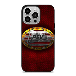 PSV EINDHOVEN METAL ART LOGO iPhone 14 Pro Case PSV EINDHOVEN METAL ART LOGO iPhone 14 Pro Case