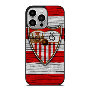 SEVILLA FC LOGO WOODEN iPhone 14 Pro Case SEVILLA FC LOGO WOODEN iPhone 14 Pro Case