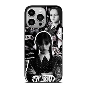 WEDNESDAY ART COLLAGE iPhone 14 Pro Case WEDNESDAY ART COLLAGE iPhone 14 Pro Case