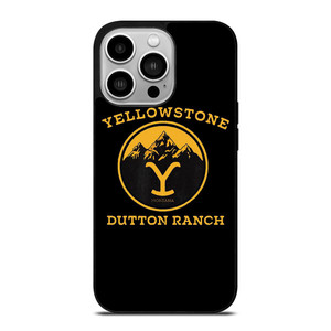 YELLOWSTONE TV SHOW LOGO iPhone 14 Pro Case