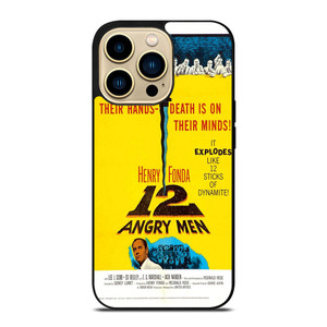 12 ANGRY MEN VINTAGE POSTER iPhone 14 Pro Max Case