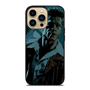 BRAD PITT FIGHT CLUB iPhone 14 Pro Max Case BRAD PITT FIGHT CLUB iPhone 14 Pro Max Case