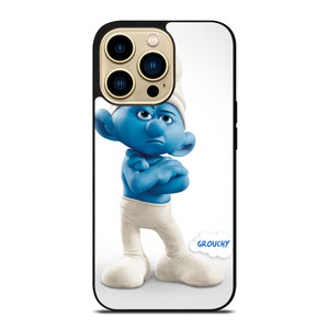GROUCHY THE SMURF iPhone 14 Pro Max Case GROUCHY THE SMURF iPhone 14 Pro Max Case