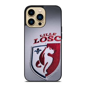 LOSC LILLE LOGO ART iPhone 14 Pro Max Case LOSC LILLE LOGO ART iPhone 14 Pro Max Case