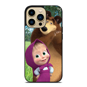 MASHA AND THE BEAR CUTE iPhone 14 Pro Max Case