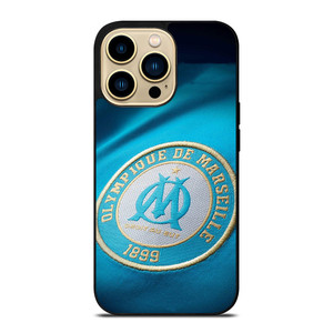 OLYMPIQUE DE MARSEILLE ART LOGO iPhone 14 Pro Max Case OLYMPIQUE DE MARSEILLE ART LOGO iPhone 14 Pro Max Case