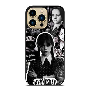 WEDNESDAY ART COLLAGE iPhone 14 Pro Max Case WEDNESDAY ART COLLAGE iPhone 14 Pro Max Case