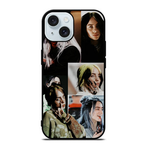 BILLIE EILISH COLLAGE iPhone 15 Case BILLIE EILISH COLLAGE iPhone 15 Case