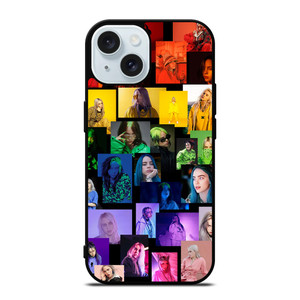 BILLIE EILISH COOL COLLAGE iPhone 15 Case BILLIE EILISH COOL COLLAGE iPhone 15 Case