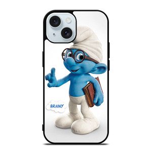 BRAINY THE SMURF iPhone 15 Case BRAINY THE SMURF iPhone 15 Case
