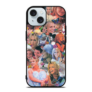 BRITNEY SPEARS COLLAGE iPhone 15 Case