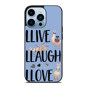 LLAMA LLIVE LLAUGH LLOVE iPhone 13 Pro Max Case