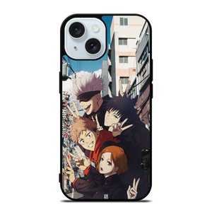JUJUTSU KAISEN MAIN CHARACTERS iPhone 15 Case JUJUTSU KAISEN MAIN CHARACTERS iPhone 15 Case