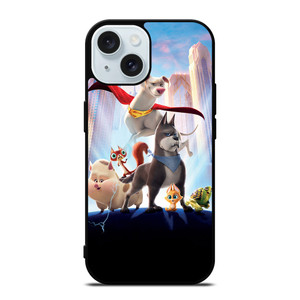 LEAGUE OF SUPERPETS CHARACTERS iPhone 15 Case LEAGUE OF SUPERPETS CHARACTERS iPhone 15 Case