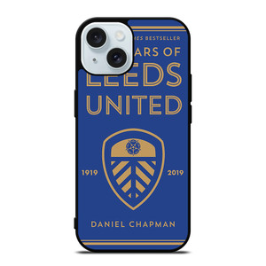 LEEDS UNITED FC POSTER iPhone 15 Case LEEDS UNITED FC POSTER iPhone 15 Case