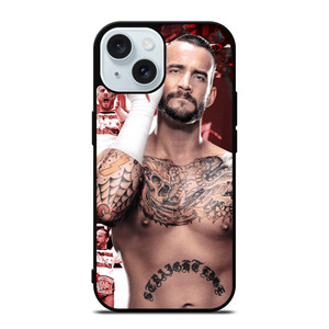 LEGEND CM PUNK WWE iPhone 15 Case LEGEND CM PUNK WWE iPhone 15 Case