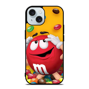 M&M'S CHOCOLATE RED ICON iPhone 15 Case M&M'S CHOCOLATE RED ICON iPhone 15 Case