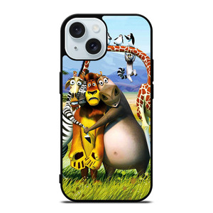 MADAGASCAR CHARACTERS iPhone 15 Case