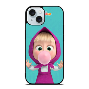 MASHA AND THE BEAR BUBBLEGUM iPhone 15 Case