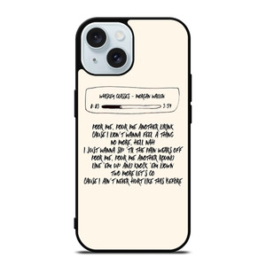 MORGAN WALLEN LYRIC iPhone 15 Case