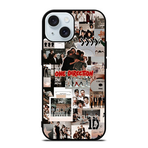 ONE DIRECTION BOYBAND COLLAGE iPhone 15 Case
