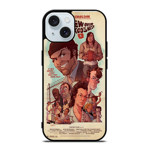 ONE FLEW OVER THE CUCKOO'S NEST POSTER OLD iPhone 15 Case ONE FLEW OVER THE CUCKOO'S NEST POSTER OLD iPhone 15 Case